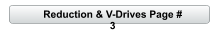 Reduction & V-Drives Page #  3