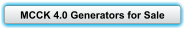 MCCK 4.0 Generators for Sale